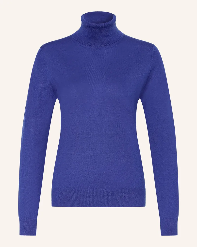 Darling Harbour Rollkragenpullover blau Cobalt