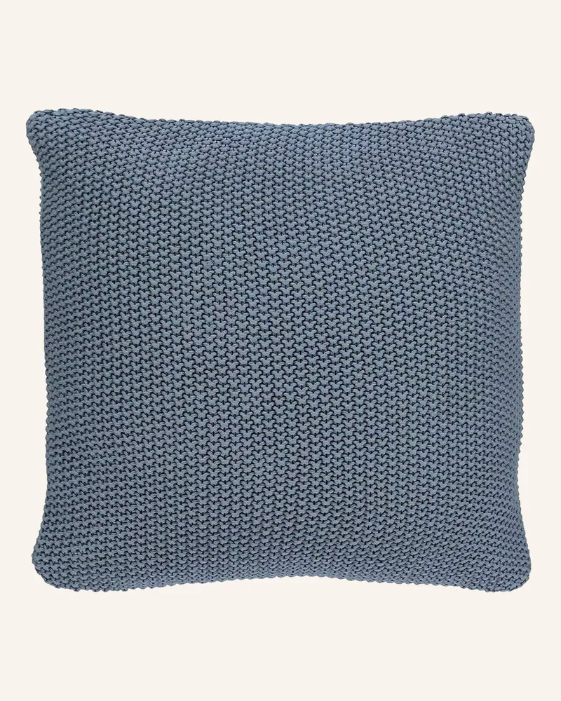 Marc O'Polo Dekokissen Nordic Knit blau Blau