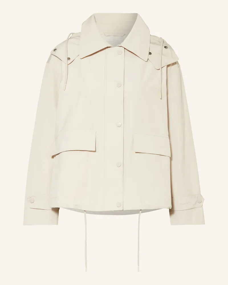 Gant Jacke mit abnehmbarer Kapuze Beige