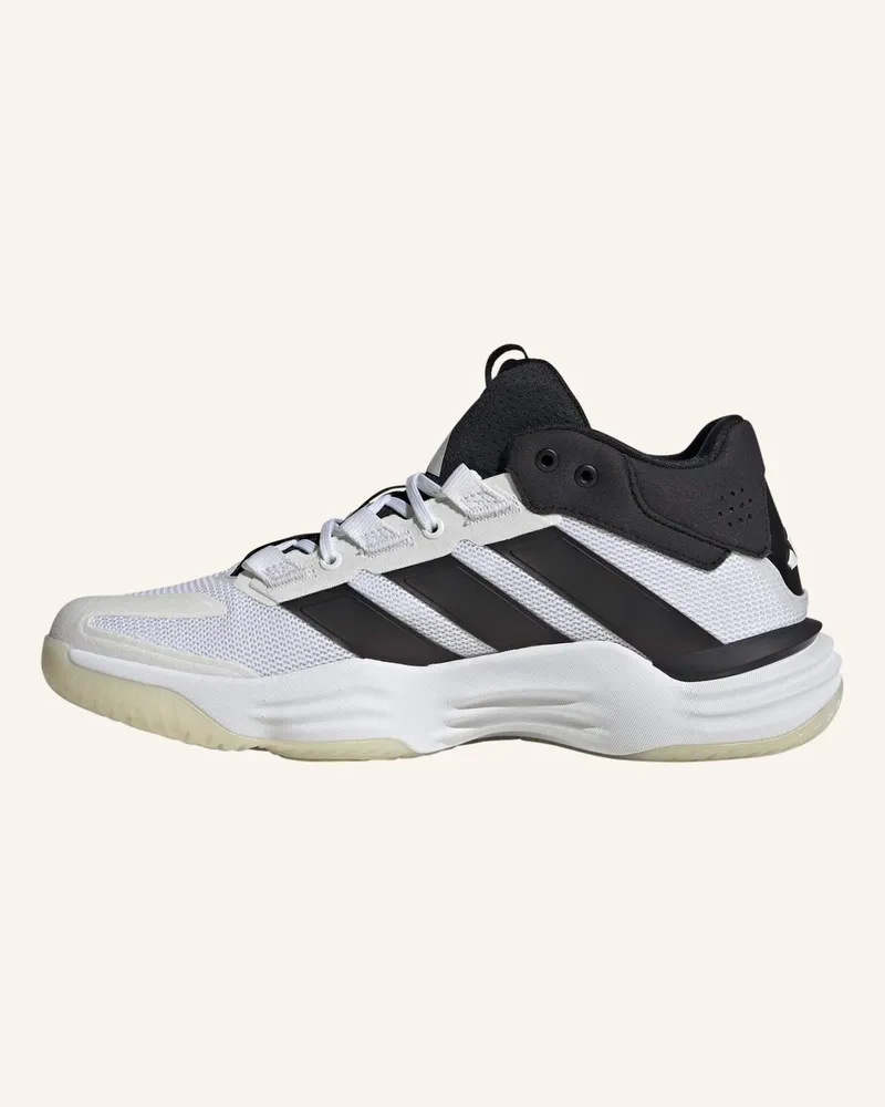 adidas Court Stabil Hallenschuh weiss Weiss