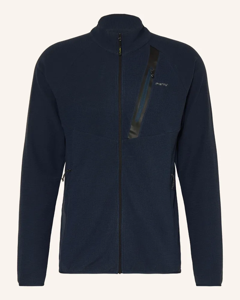 me°ru' Fleecejacke OHOPE Dunkelblau