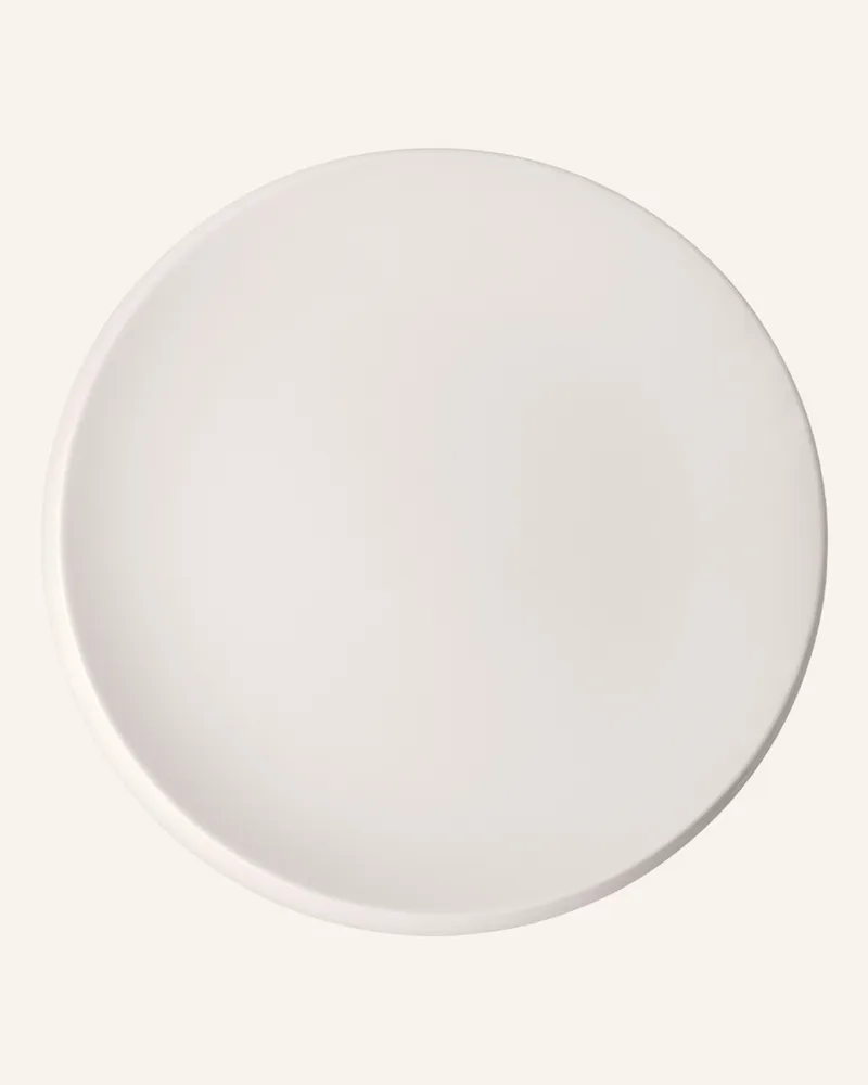 Villeroy & Boch Gourmetteller Newmoon weiss Weiss