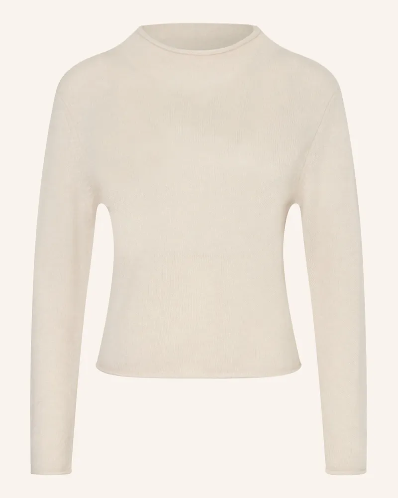 Darling Harbour Cashmere-Pullover weiss Oat