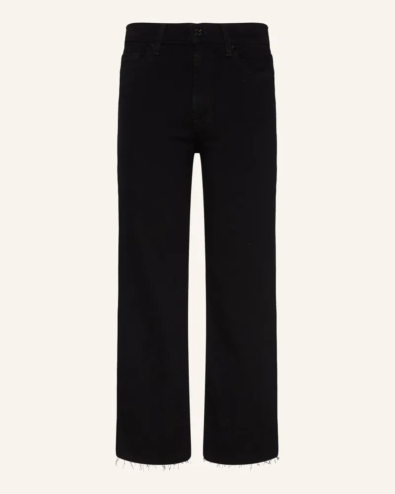 7 for all mankind Jeans CROPPED ALEXA Straight Fit Schwarz