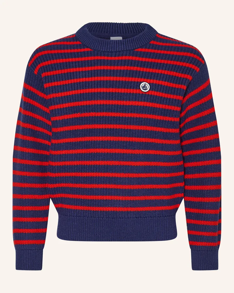 Petit Bateau Pullover blau Dunkelblau