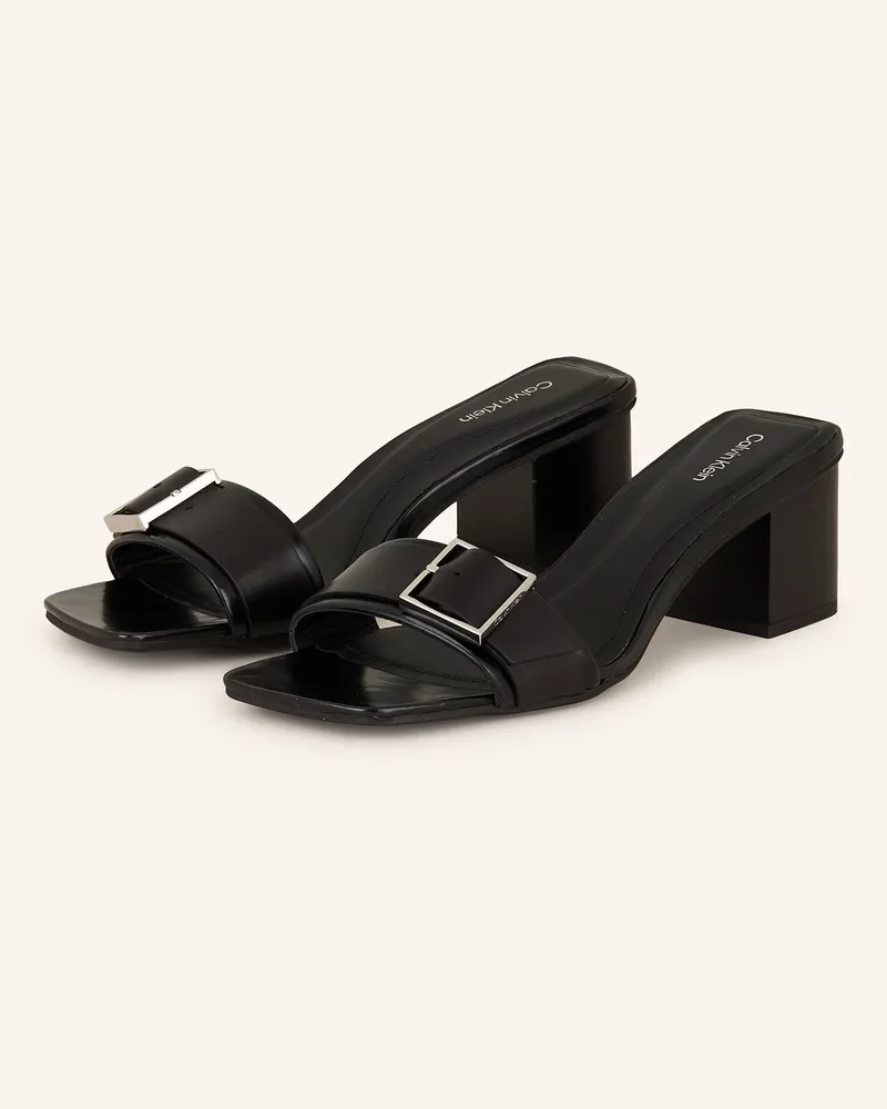 Calvin Klein Mules Schwarz