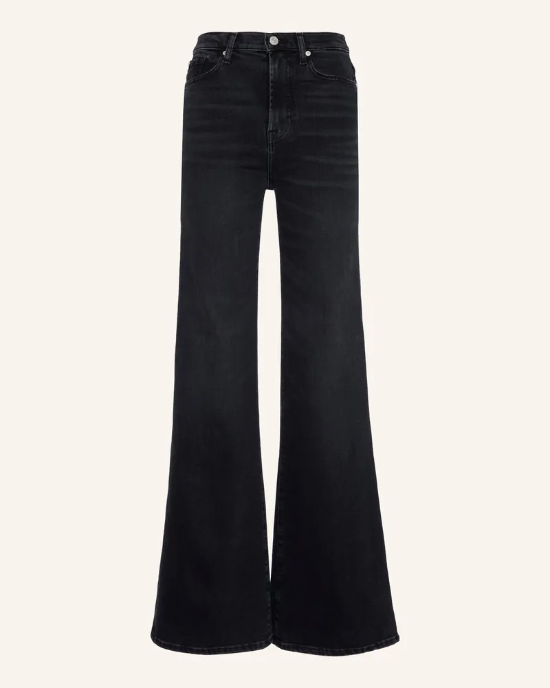 7 for all mankind Jeans Modern Dojo Flare Fit schwarz Schwarz