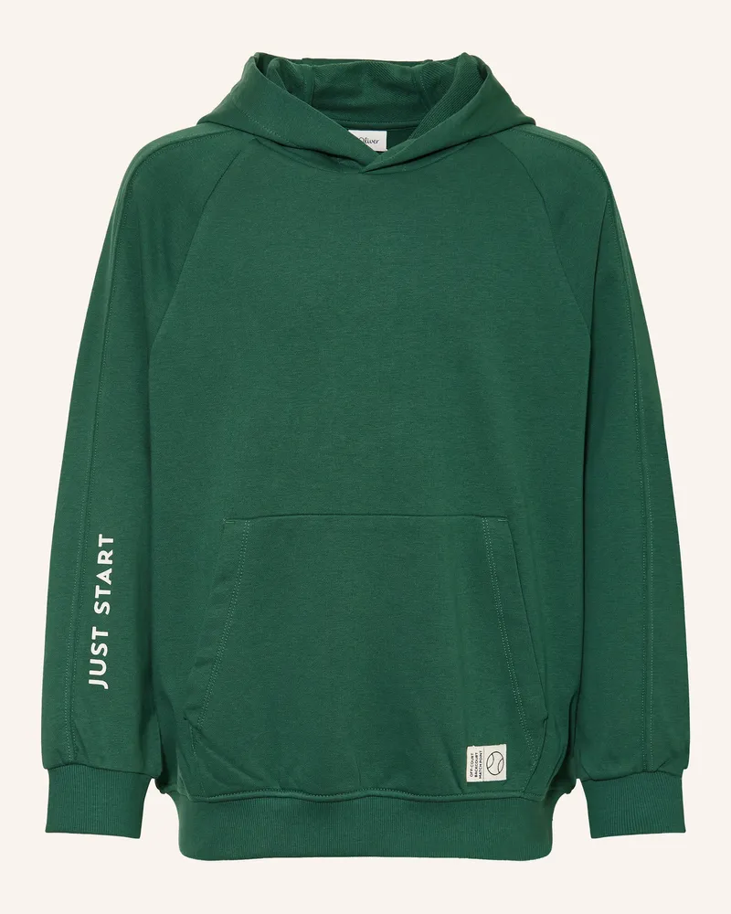 S.Oliver Hoodie gruen Grün
