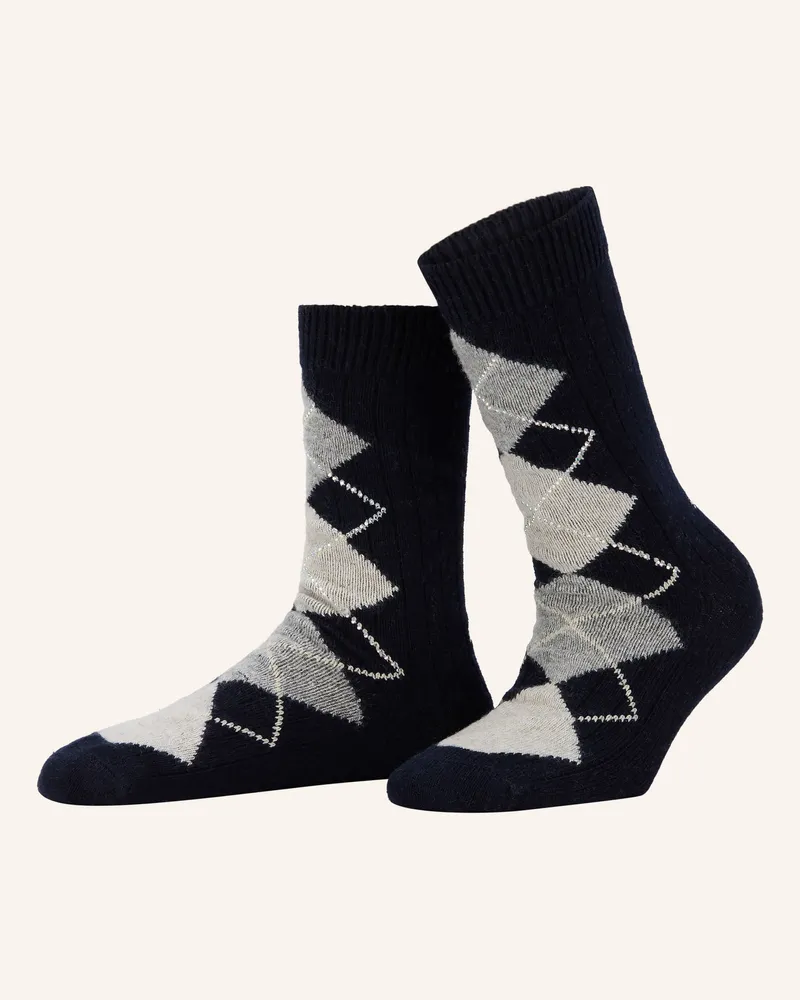 Sandro Socken mit Schmucksteinen Dunkelblau