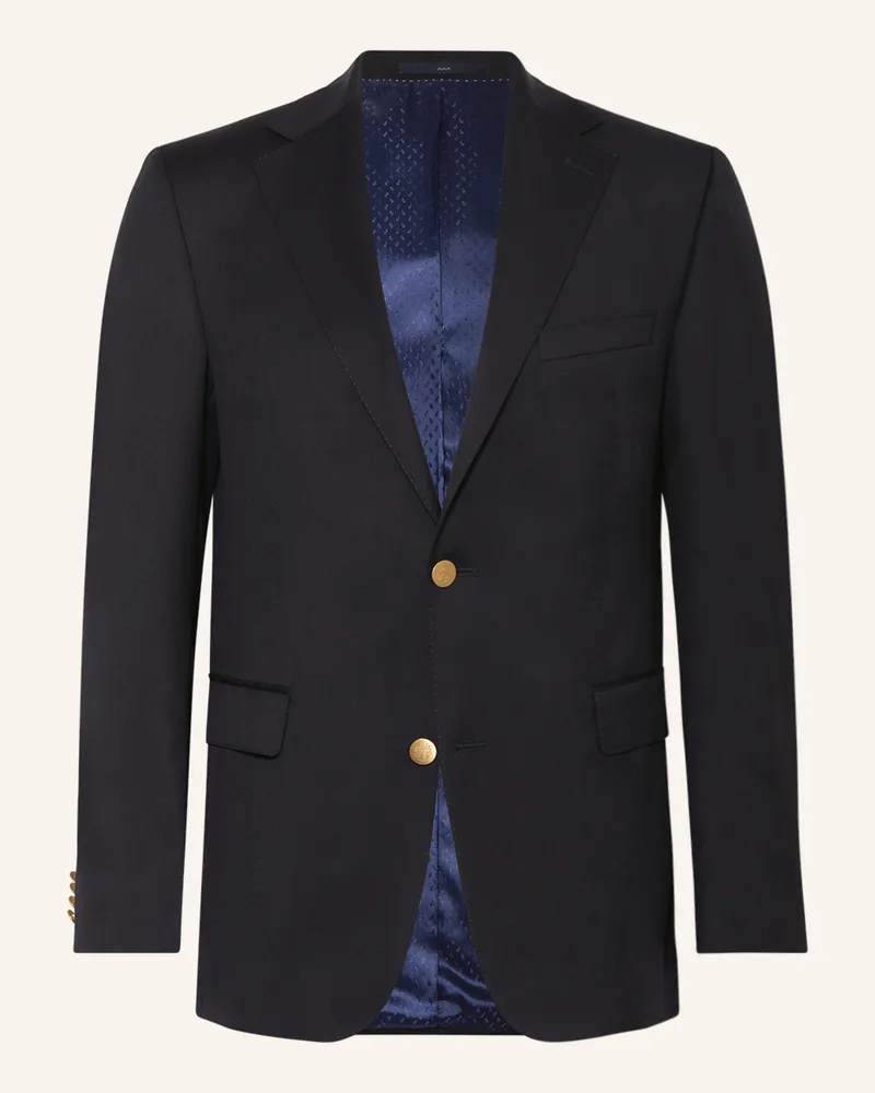 Dressler Sakko Comfort Fit blau Dunkelblau