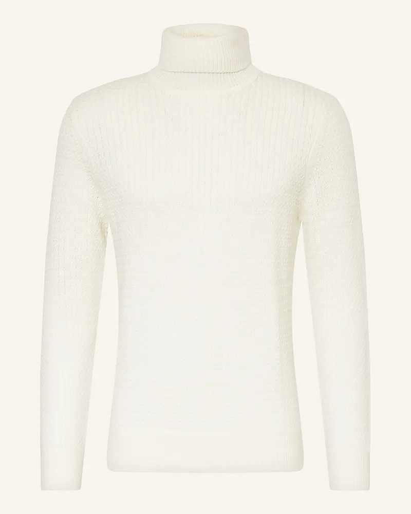 Strellson Rollkragenpullover Hamilton weiss Ecru