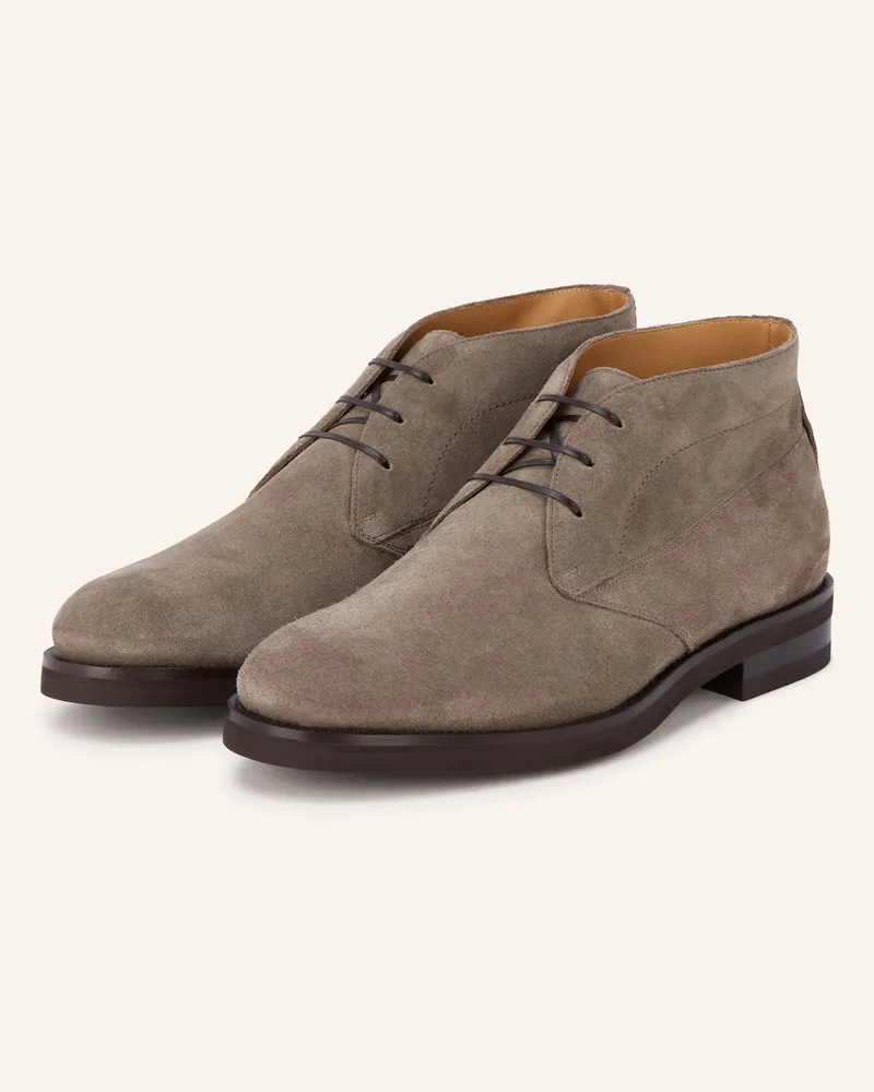 Ferragamo Schnürboots braun Braun