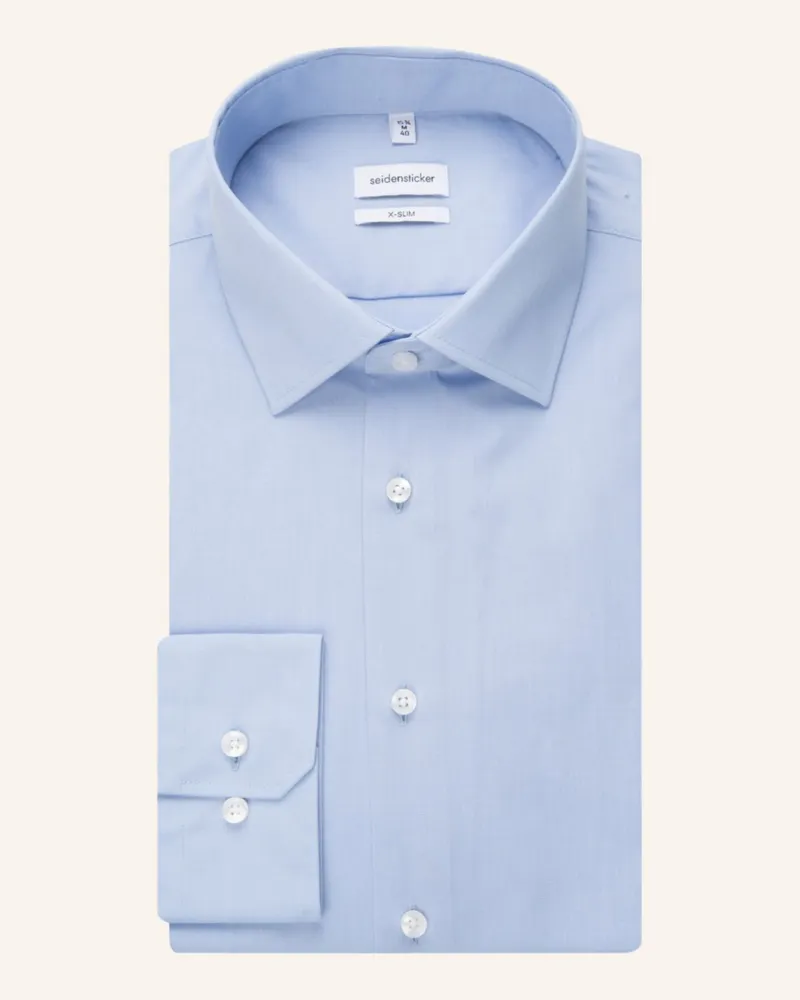 Seidensticker Business Hemd X-Slim Fit Hellblau