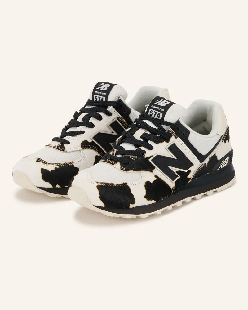 New Balance Sneaker 574 schwarz Schwarz