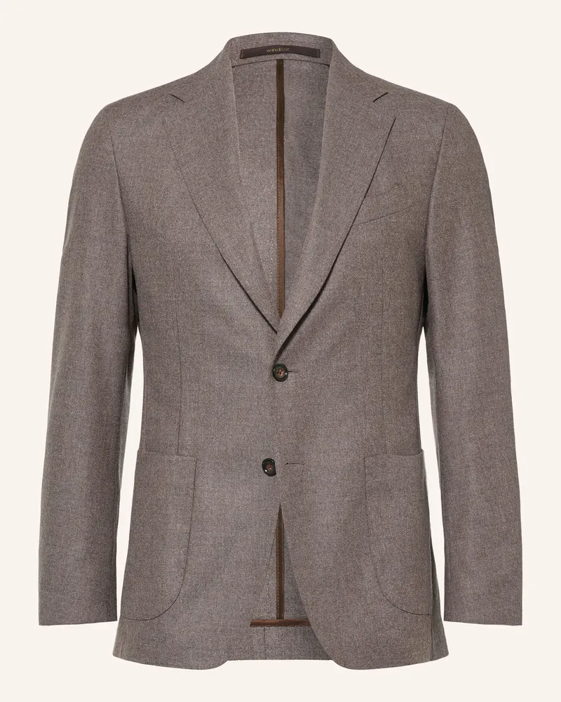 windsor. Sakko Shaped Fit braun Braun