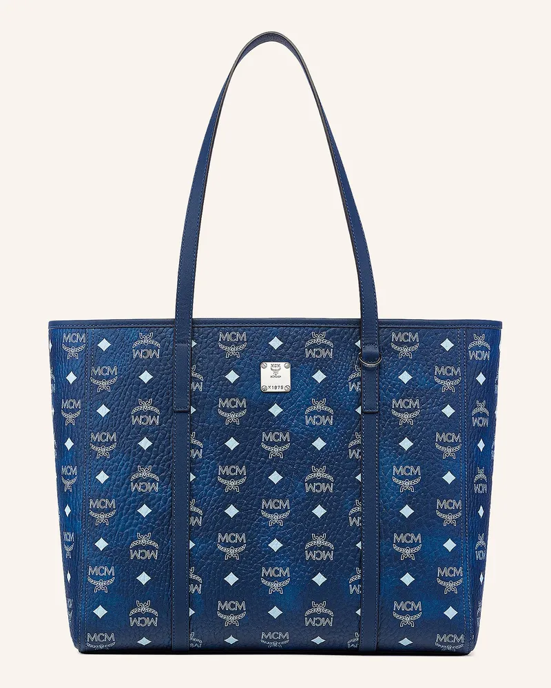 MCM Shopper TONI MEDIUM Blau