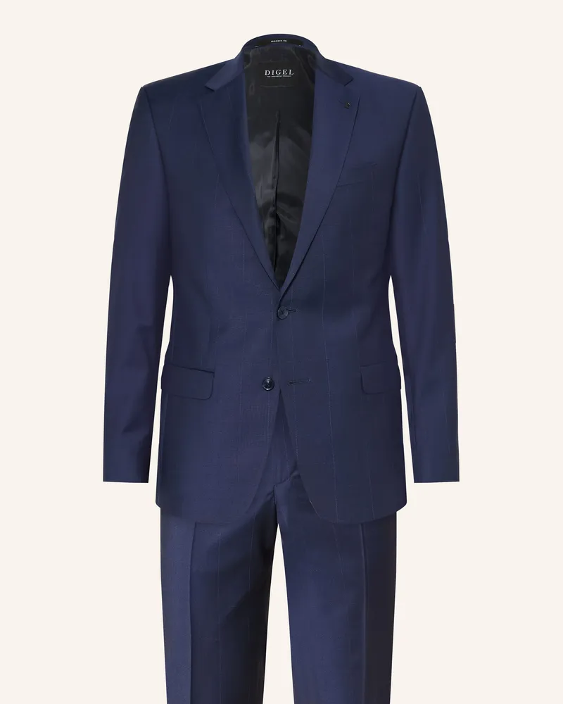 Digel Anzug Daren Modern Fit blau Dunkelblau