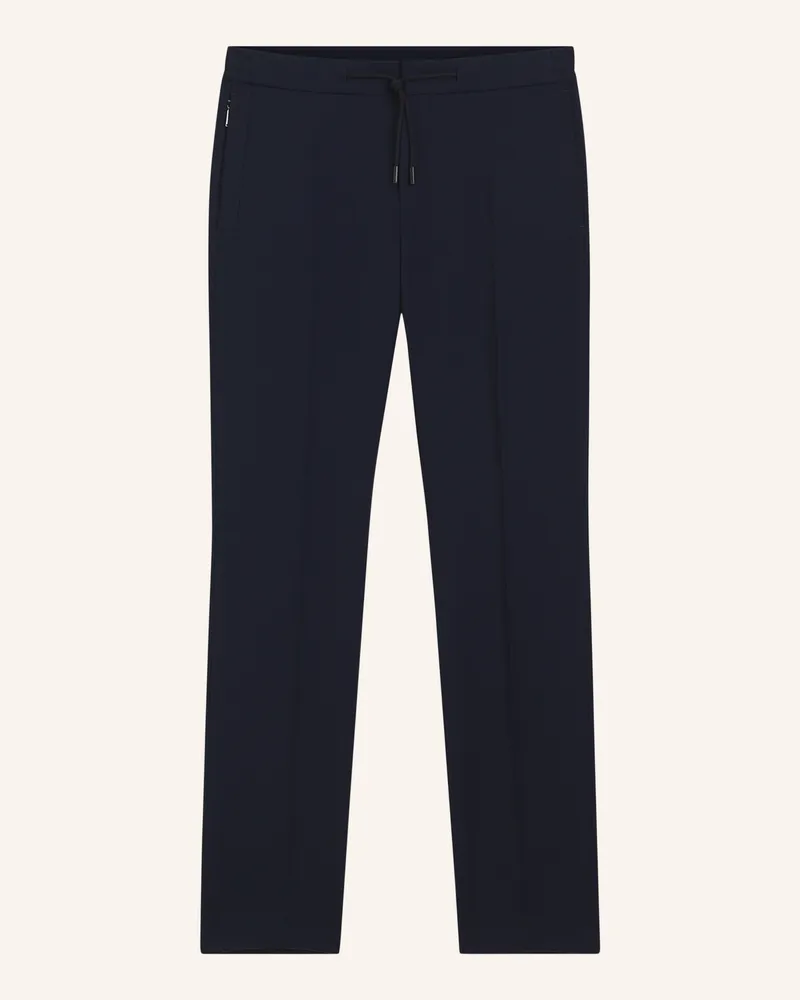 HUGO BOSS Business Hose L-Gee-Ds-Lp-253 Slim Fit blau Dunkelblau