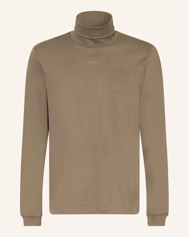 HUGO BOSS Rollkragenshirt DAPOROLLO Khaki