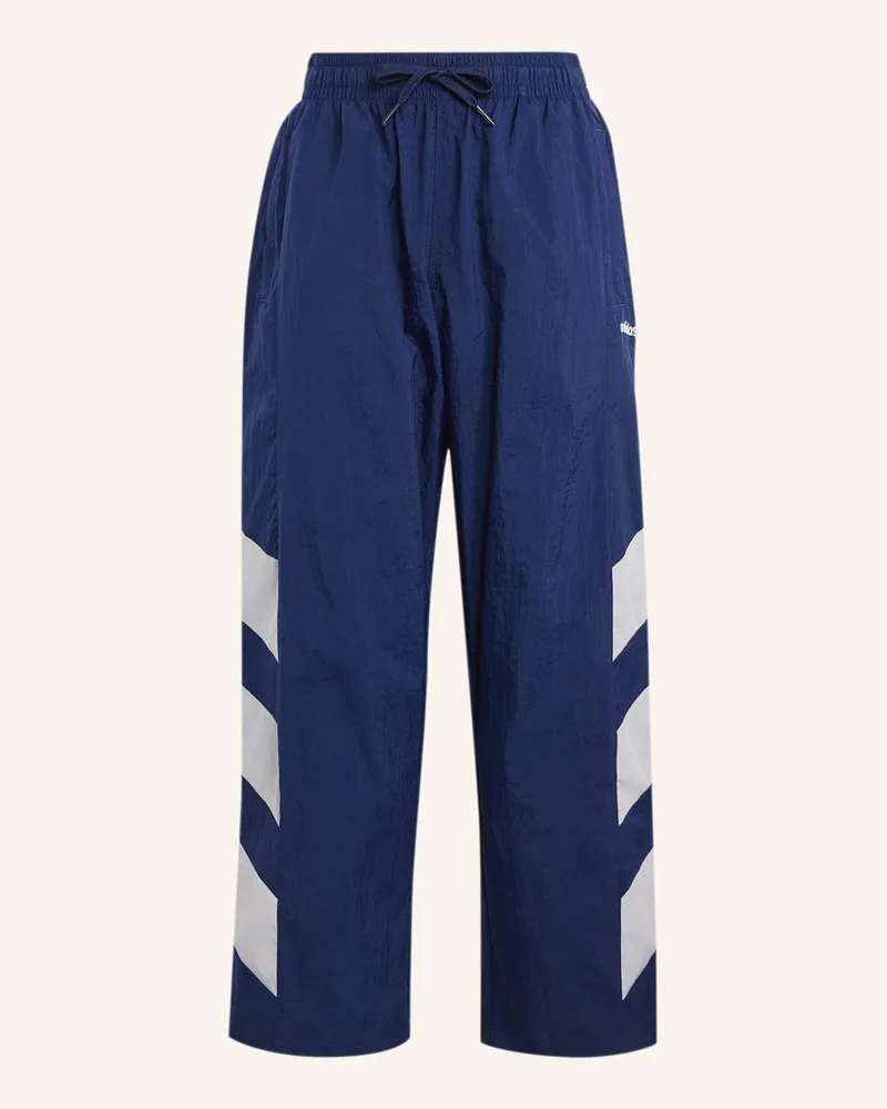 adidas Trainingshose, Oversize, Gewebt, Colourblocking blau Blau