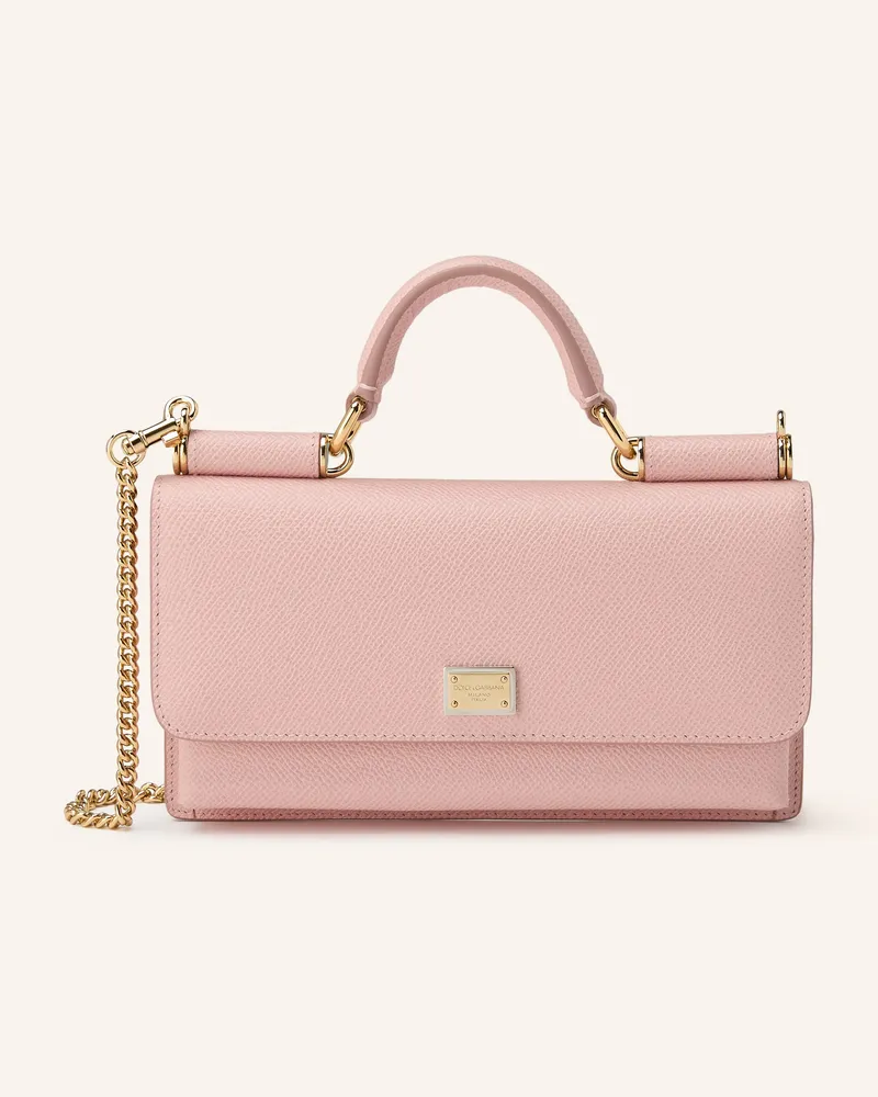 Dolce & Gabbana Umhängetasche Miss Sicily Mini rosa Hellrosa