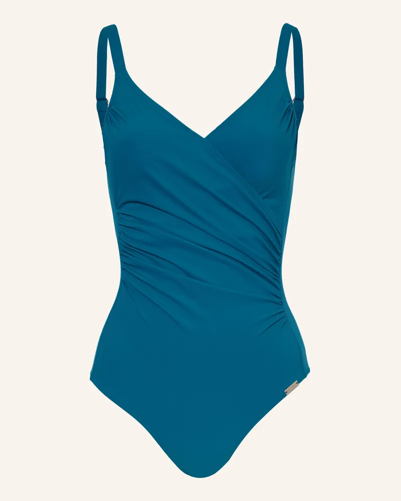 Charmline Shape-Badeanzug Wellness Essentials blau Petrol