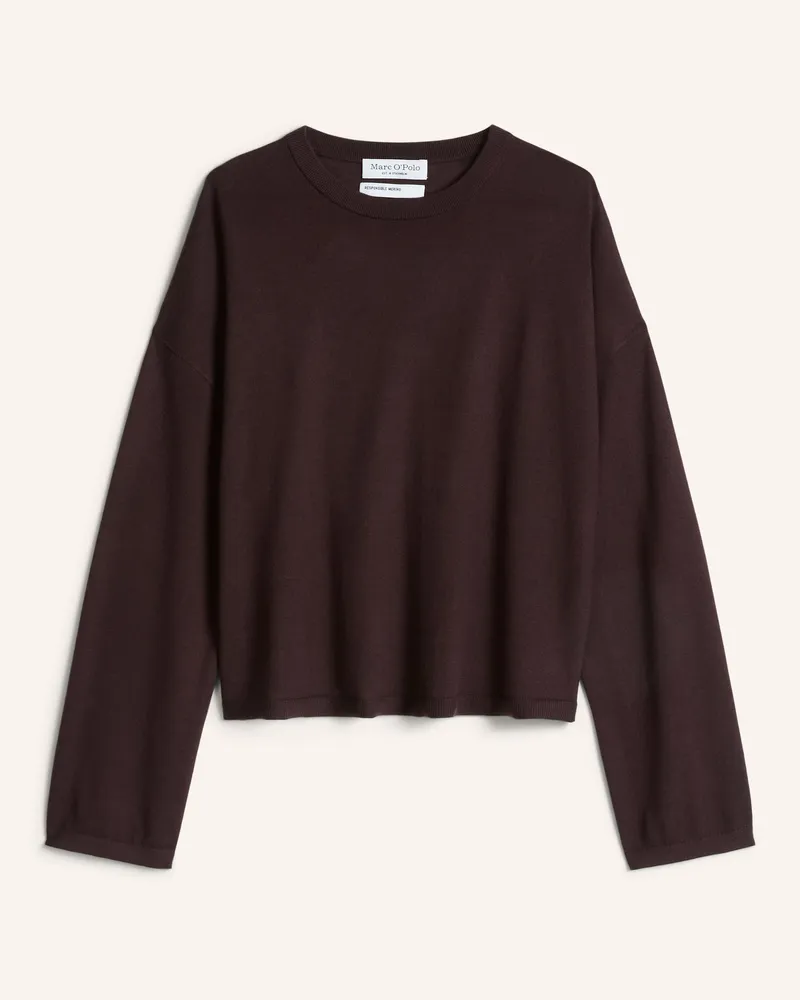 Marc O'Polo Pullover rot Rot
