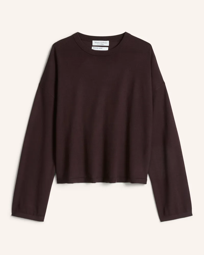 Marc O'Polo Pullover rot Rot