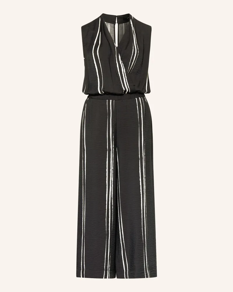 someday. Jumpsuit Cafalli In Wickeloptik schwarz Schwarz
