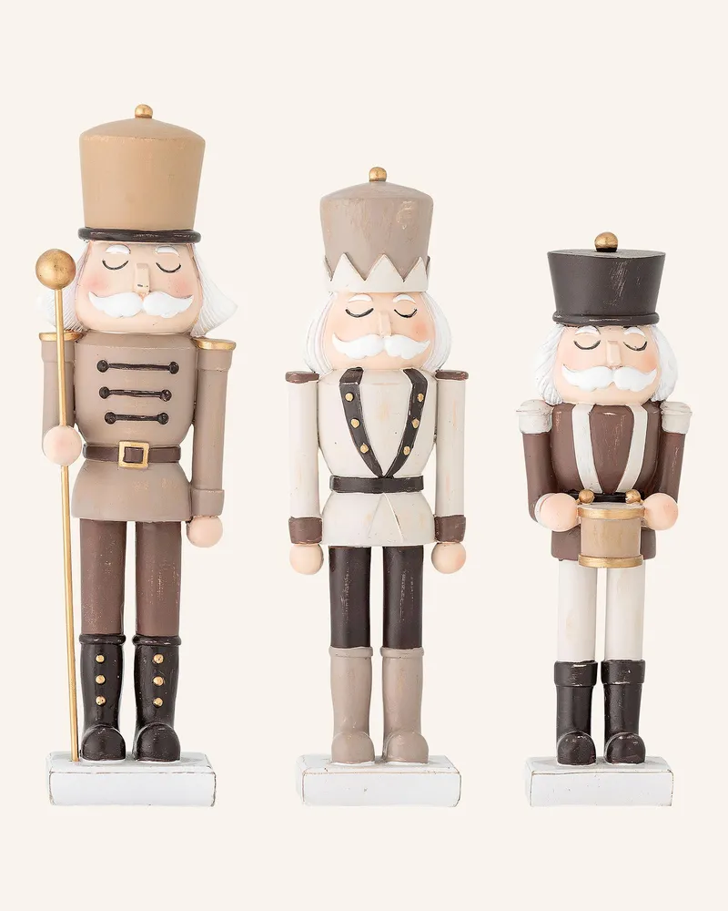 Bloomingville 3-tlg. Set Dekofiguren DARRYL Beige