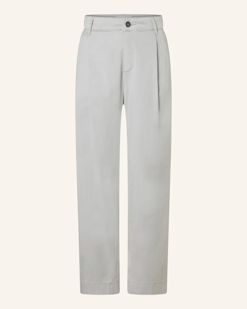 THE.NIM Hose Chino Pince Front grau Grau