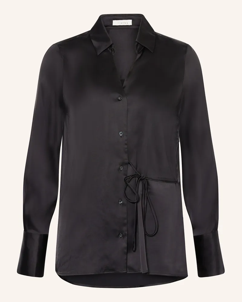 lilienfels Hemdbluse Schwarz
