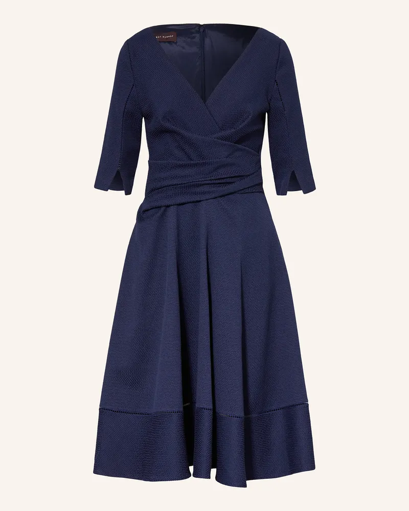 Talbot Runhof Cocktailkleid nostalgy2 Mit 3/4-Arm blau Dunkelblau