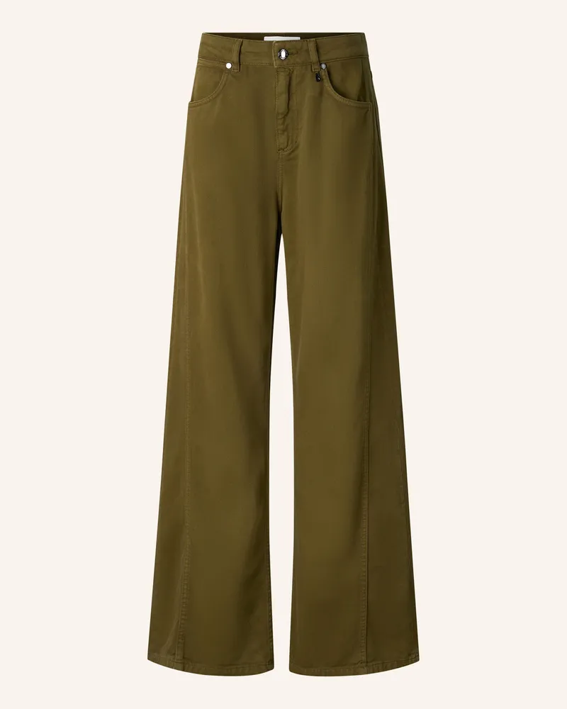 Bogner Wide Leg Jeans Lizzy-2 gruen Oliv