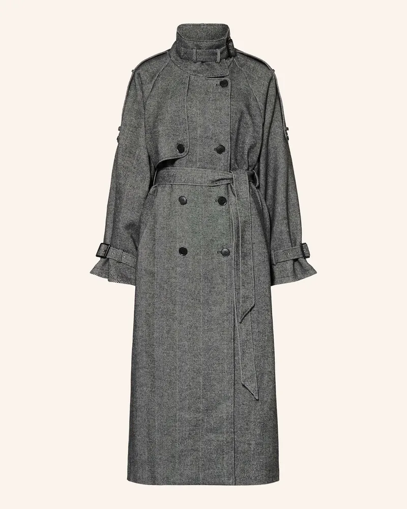 Gestuz Trenchcoat GZAVIC Schwarz