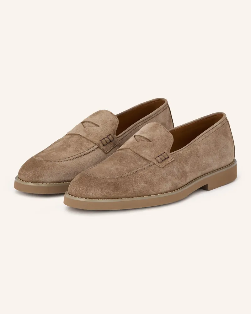 Doucal´s Penny-Loafer braun Taupe