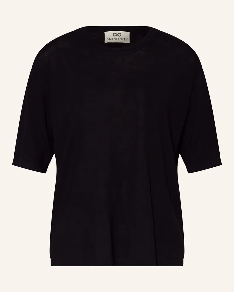 SMINFINITY Strickshirt Schwarz