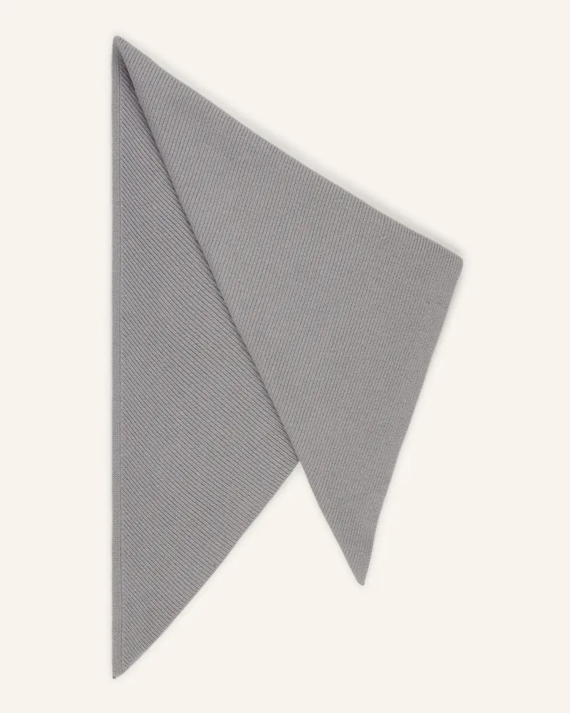 Tommy Hilfiger Dreieckstuch Mit Cashmere grau Grau