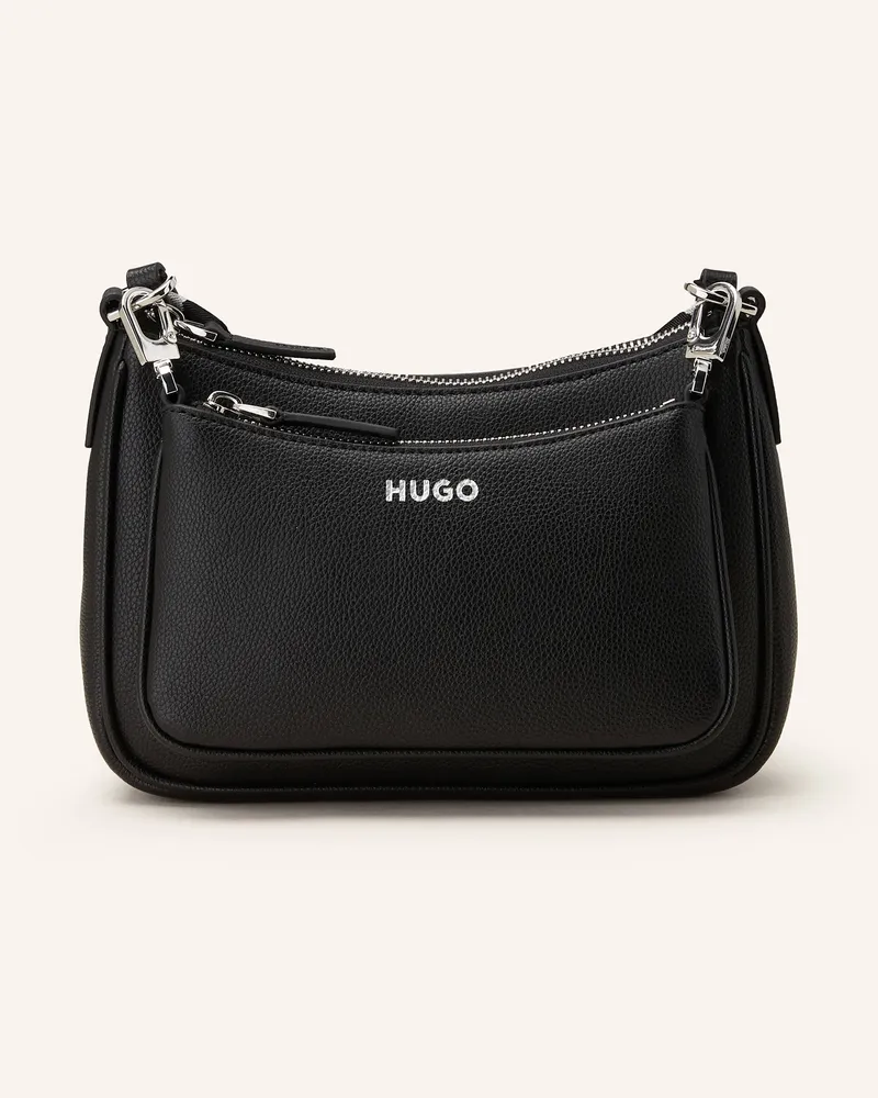 HUGO BOSS Umhängetasche BEL MULTI mit Pouch und Münzetui Schwarz