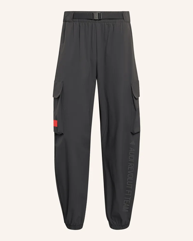 adidas Cargohose Audi Formula One Team Elevated schwarz Dunkelgrau