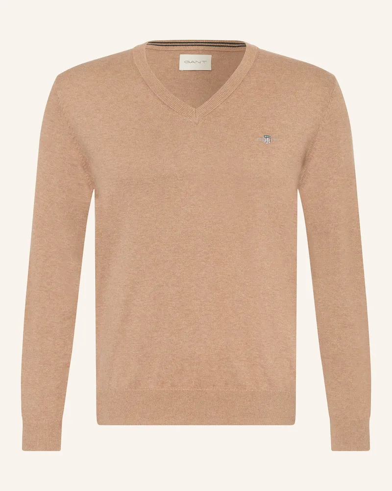 Gant Pullover Hellbraun