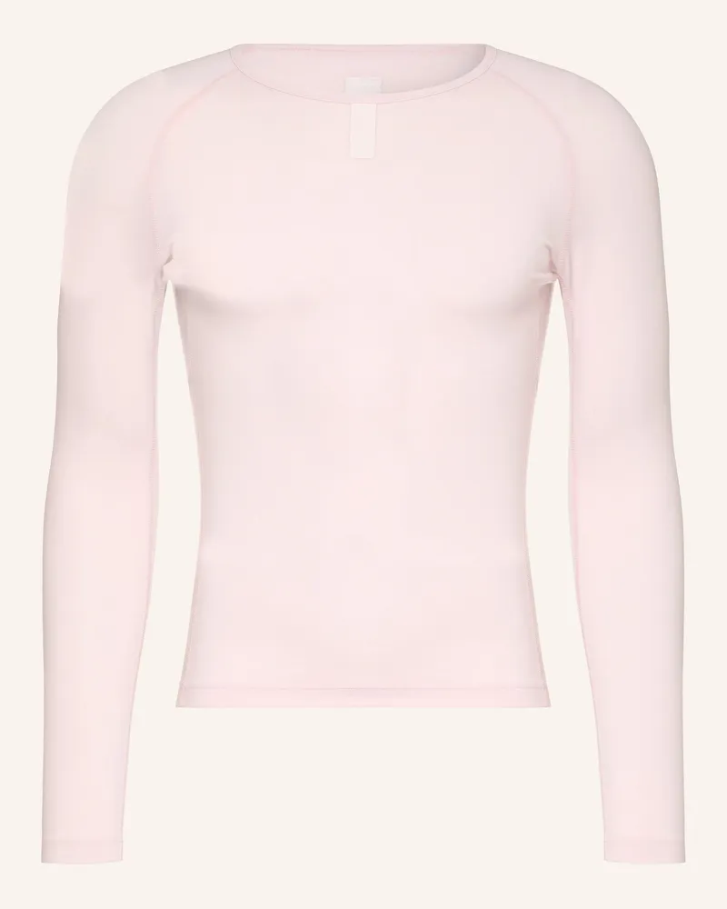 Rapha Longsleeve rosa Hellrosa