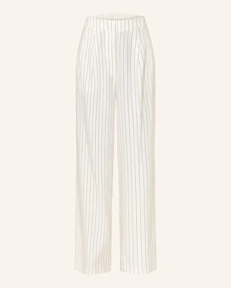 Mrs & HUGS Marlenehose mit Leinen Schwarz