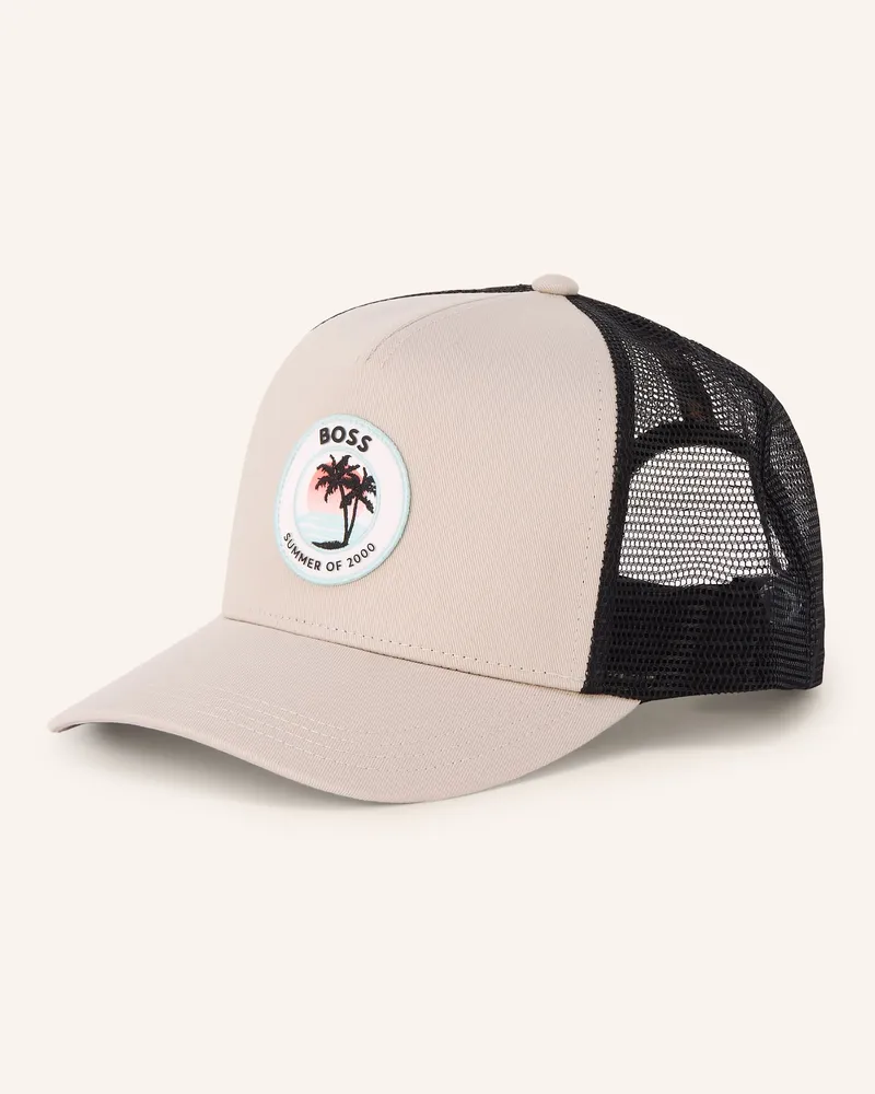 HUGO BOSS Cap Elliot beige Hellgrau