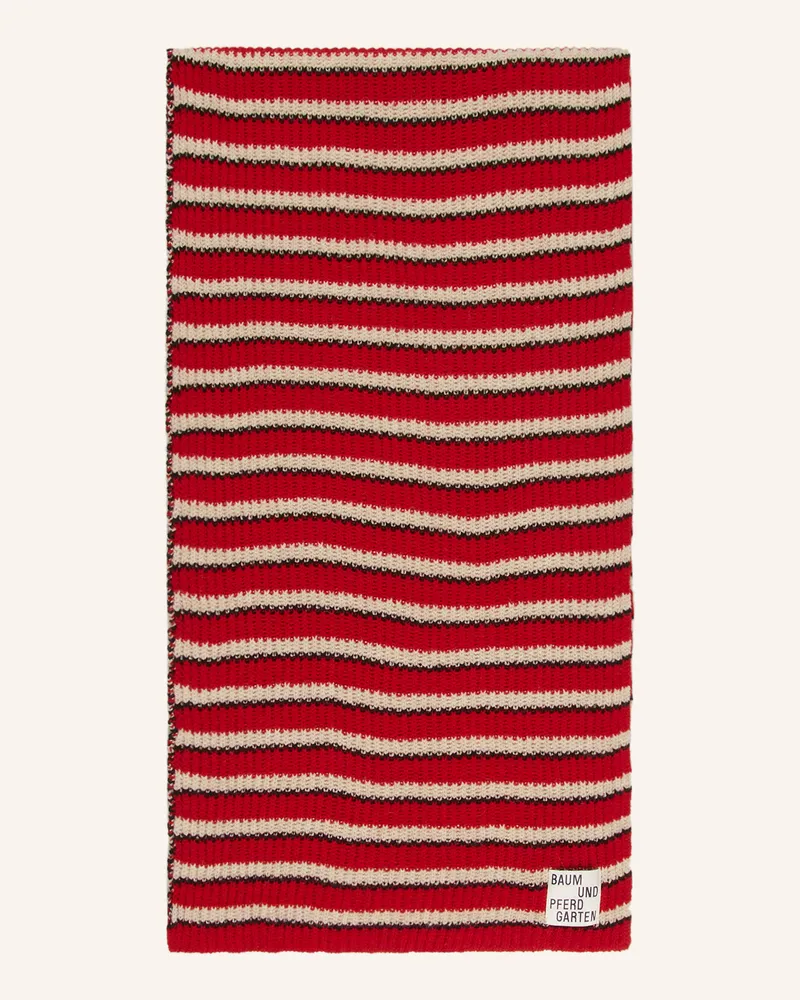 Baum und Pferdgarten Schal LEORA Rot