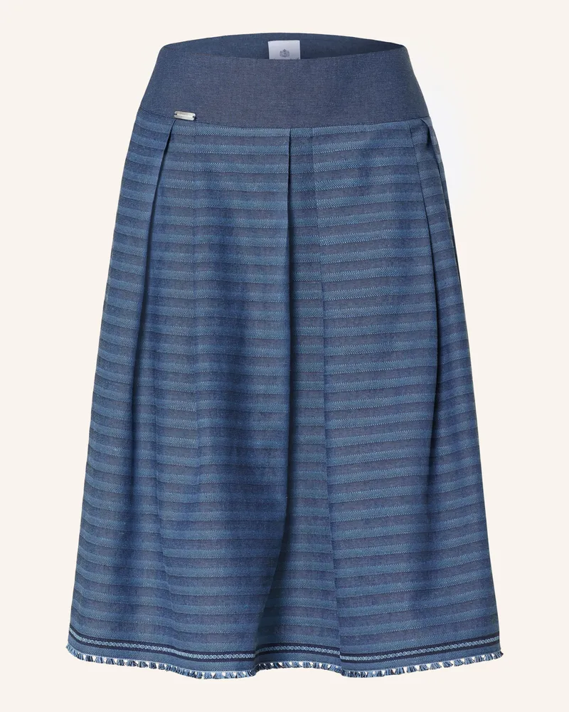 Hammerschmid Faltenrock WEIDEN Blau