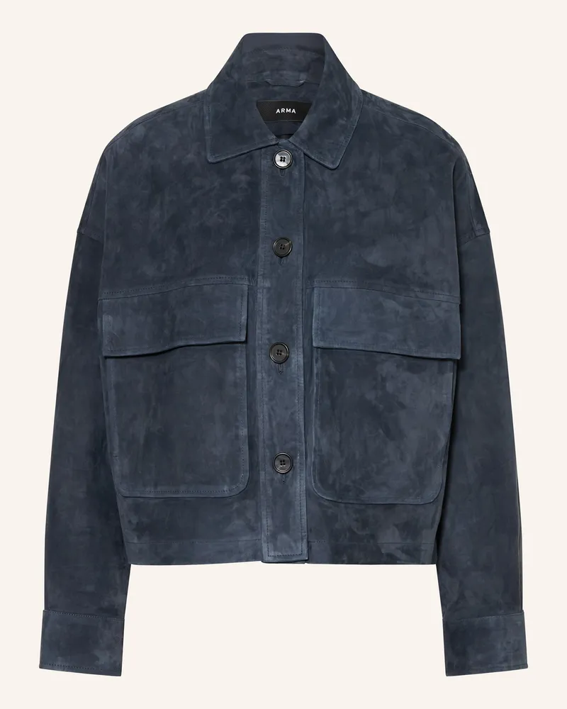 Arma Lederjacke Miri blau Dunkelblau