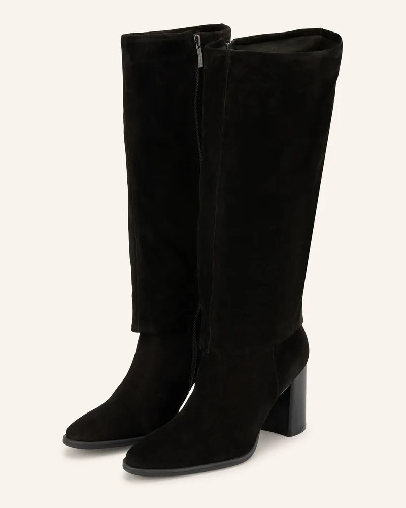 paul green Stiefel schwarz Schwarz