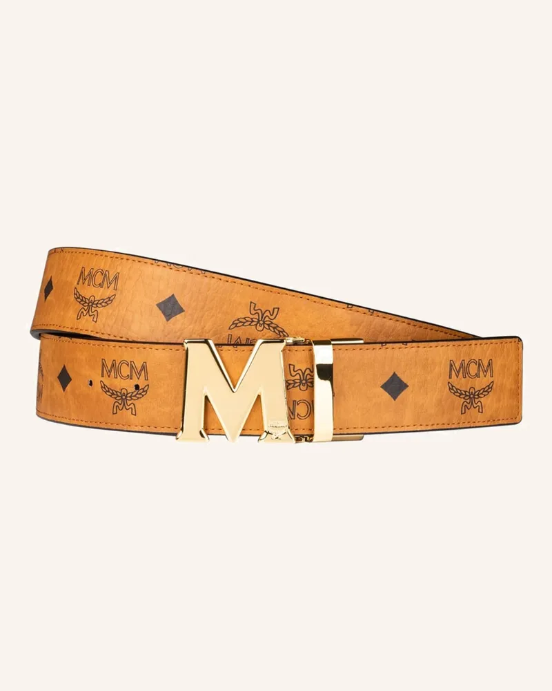 MCM Wendegürtel braun Schwarz