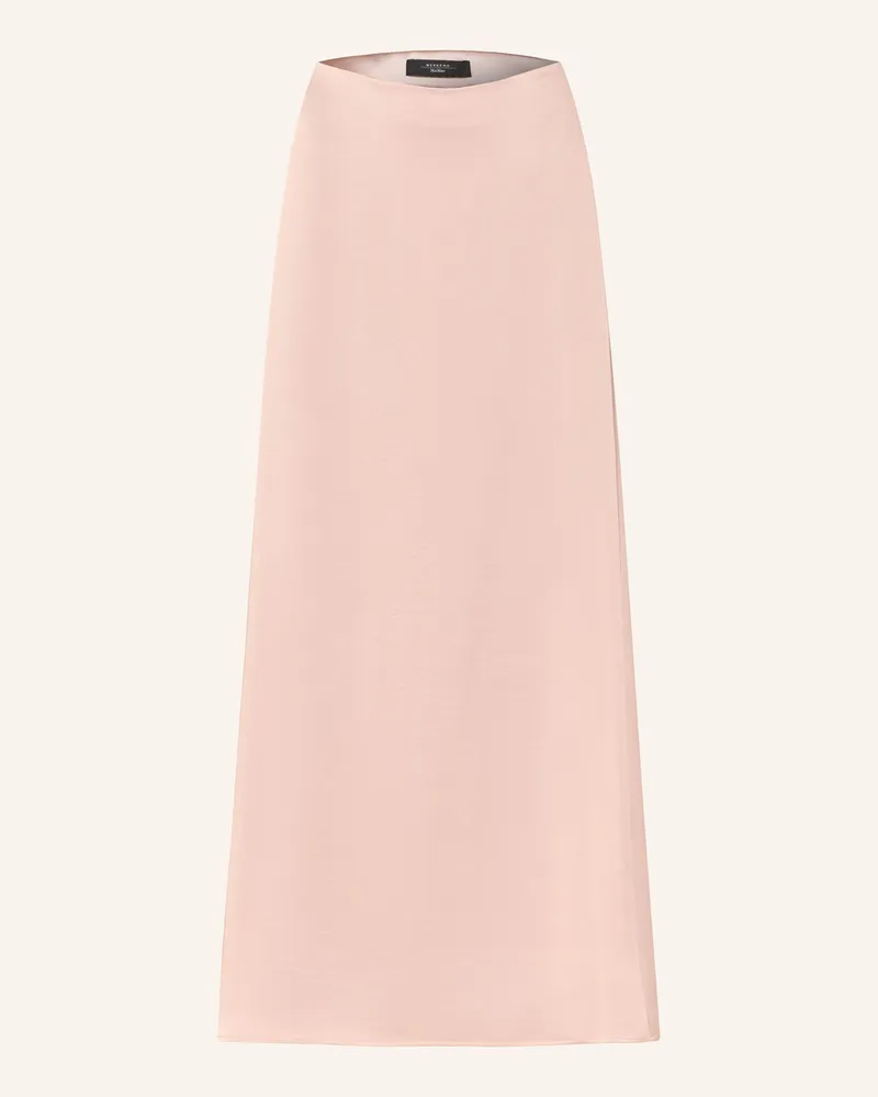Max Mara Satinrock Angelo rosa Nude